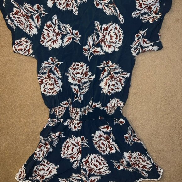 Matilda Jane 435 Girl 10 Navy (Brilliant Daydream) Everyday Dream Floral Romper - Picture 9 of 9